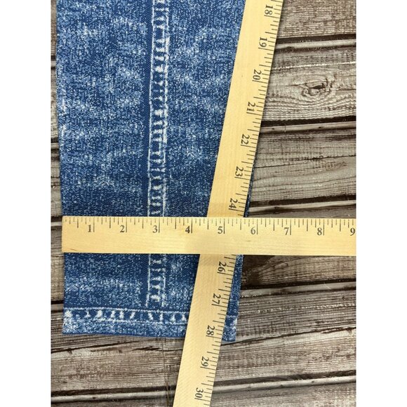 Balmain  Trompe L'oeil Denim Leggings size 44 US 12 NWT $1850 Made in France - Picture 9 of 13